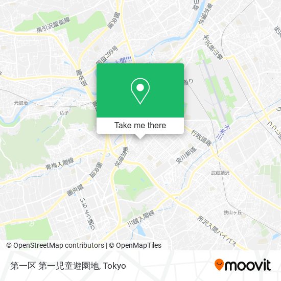 第一区 第一児童遊園地 map