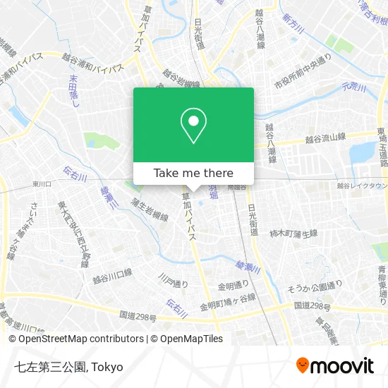 七左第三公園 map