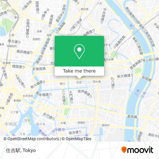 住吉駅 map