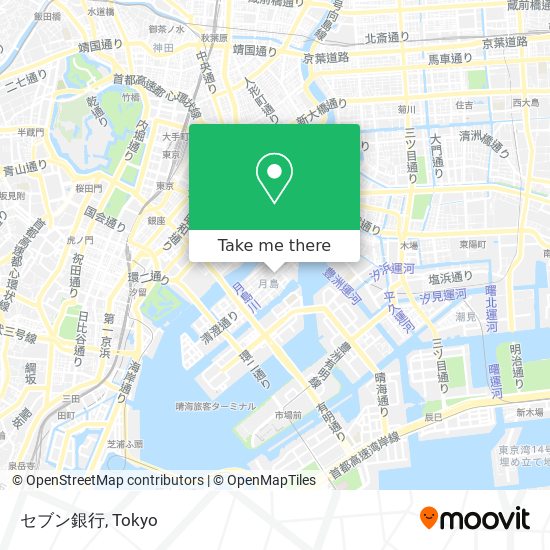 セブン銀行 map