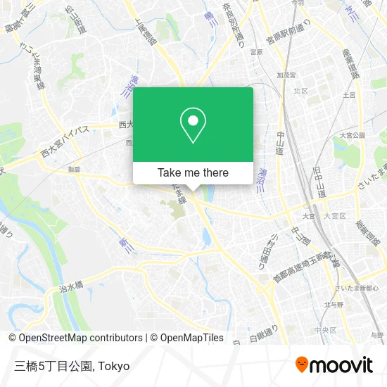 三橋5丁目公園 map