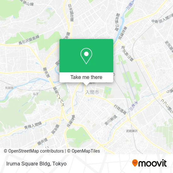 Iruma Square Bldg map
