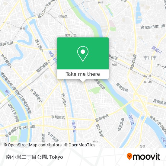 南小岩二丁目公園 map