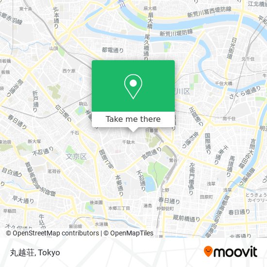 丸越荘 map