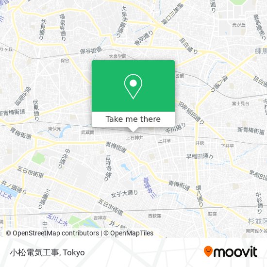 小松電気工事 map
