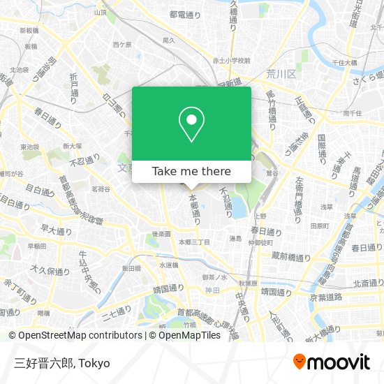 三好晋六郎 map