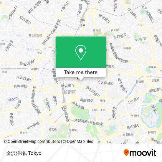 金沢浴場 map