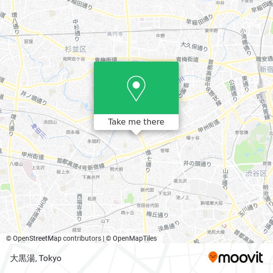 大黒湯 map