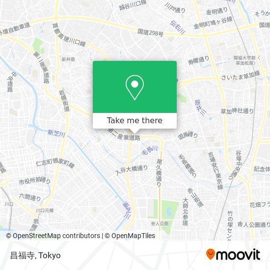 昌福寺 map