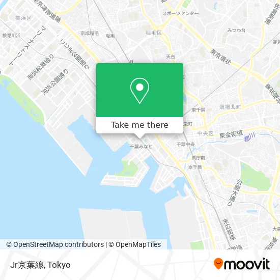 Jr京葉線 map