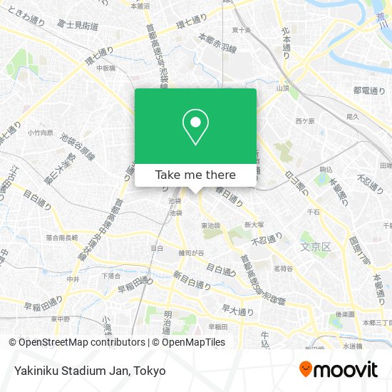 Yakiniku Stadium Jan map