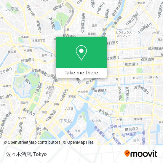 佐々木酒店 map