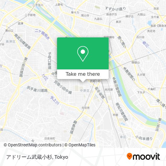 アドリーム武蔵小杉 map