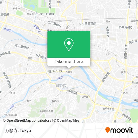 万願寺 map