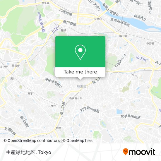 生産緑地地区 map