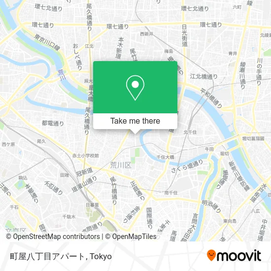 Machiya 8-Chome Apartment map