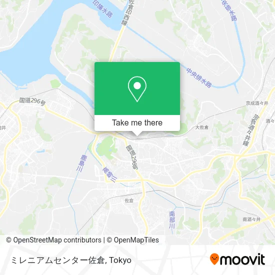 ミレニアムセンター佐倉 map