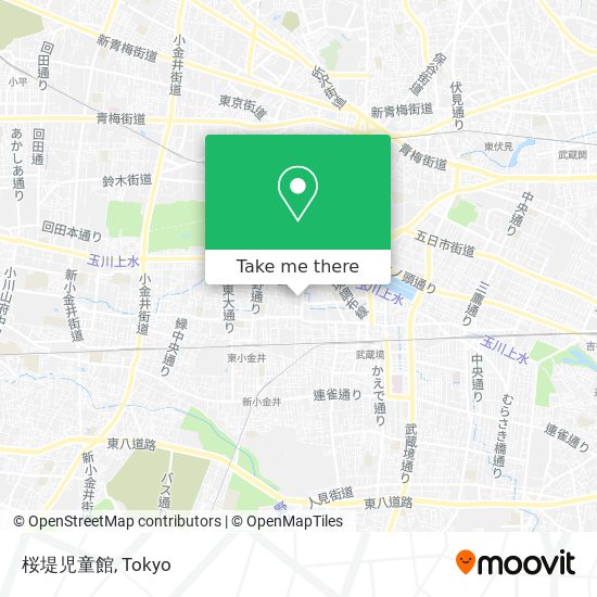 桜堤児童館 map