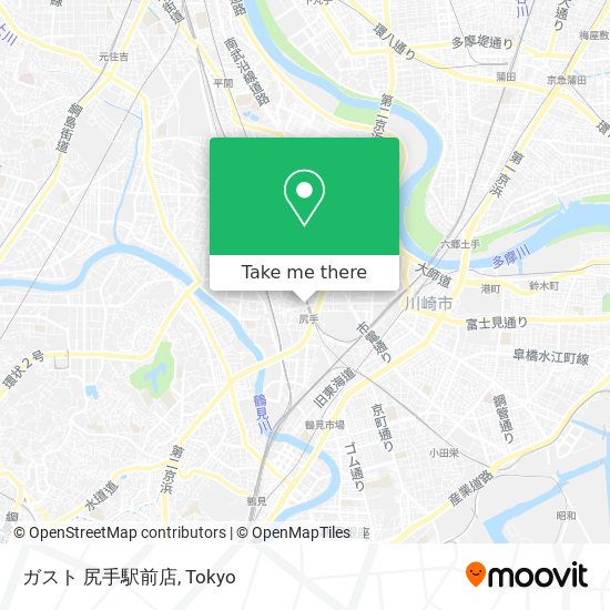 ガスト 尻手駅前店 map