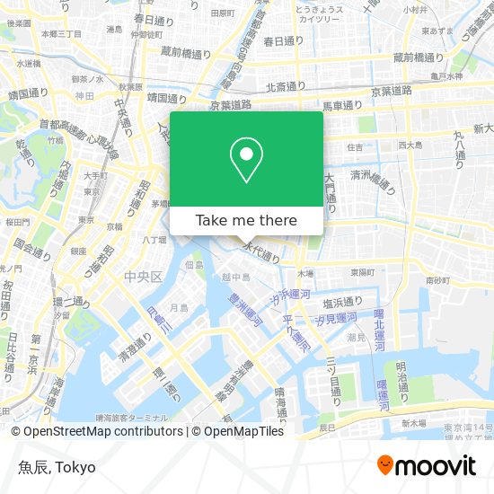 魚辰 map
