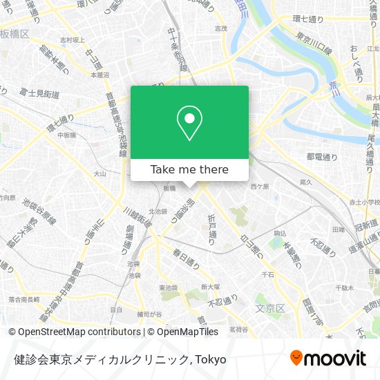 健診会東京メディカルクリニック map