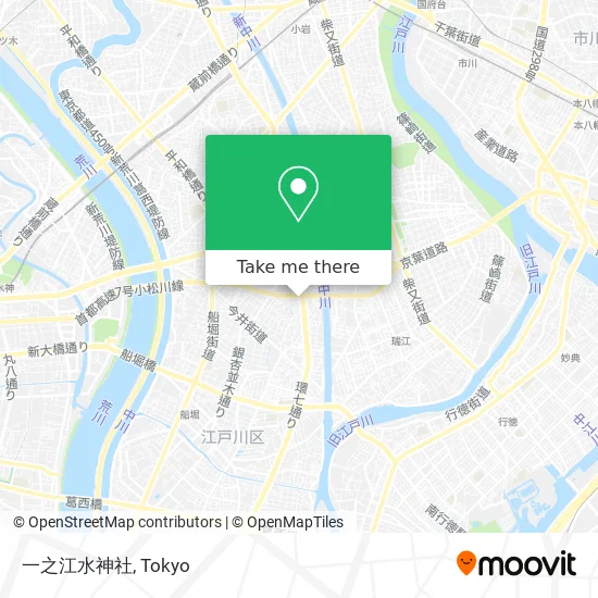 一之江水神社 map