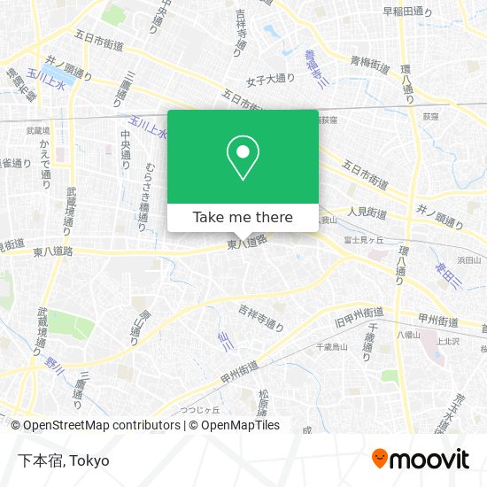 下本宿 map