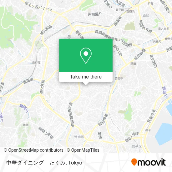 中華ダイニング　たくみ map