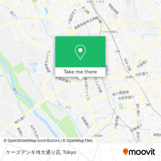 ケーズデンキ埼大通り店 map