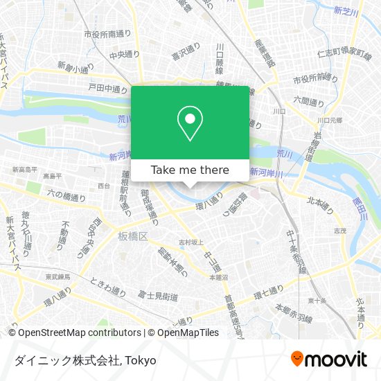 ダイニック株式会社 map