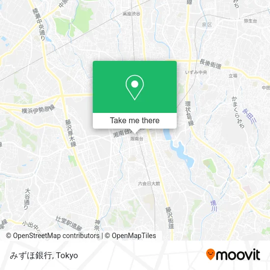 みずほ銀行 map