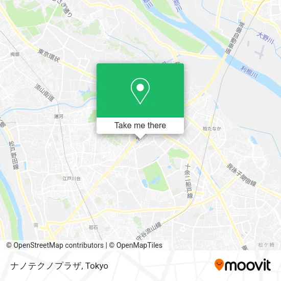 ナノテクノプラザ map