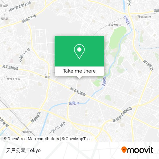 天戸公園 map