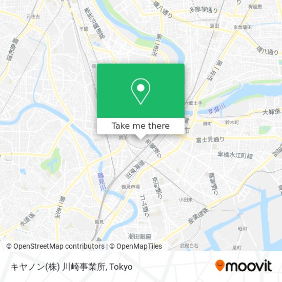 キヤノン(株) 川崎事業所 map