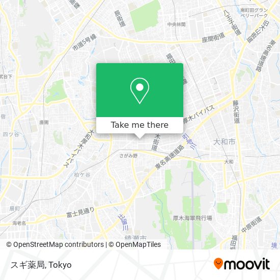スギ薬局 map