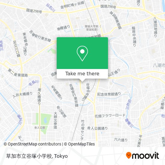 草加市立谷塚小学校 map