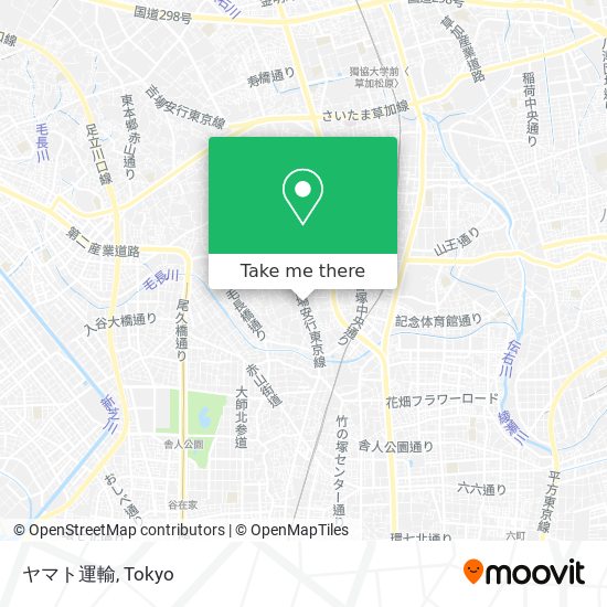 ヤマト運輸 map