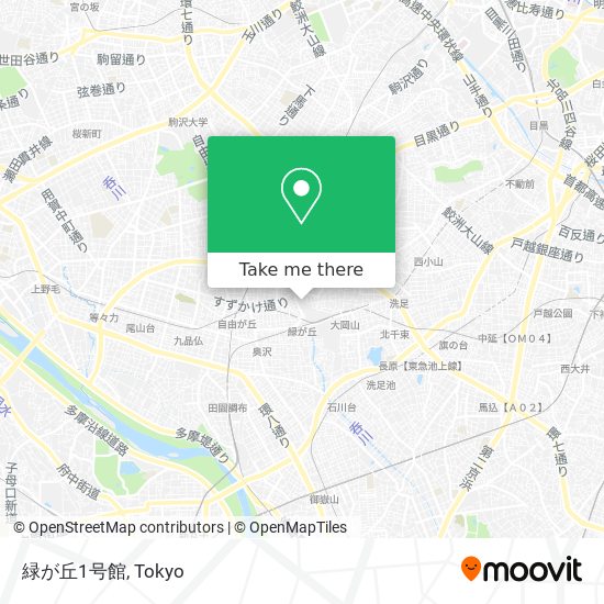 緑が丘1号館 map