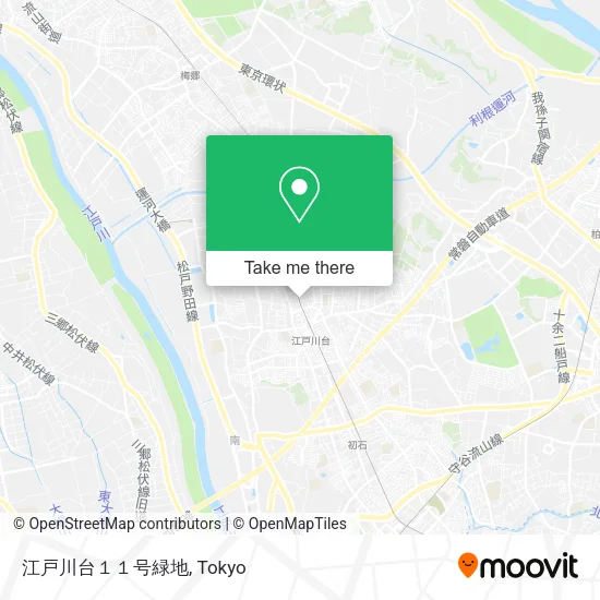 江戸川台１１号緑地 map