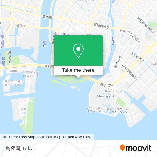 鳥類園 map