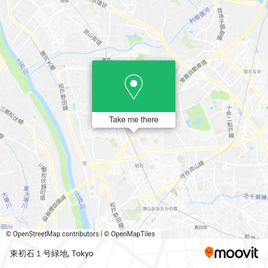 東初石１号緑地 map