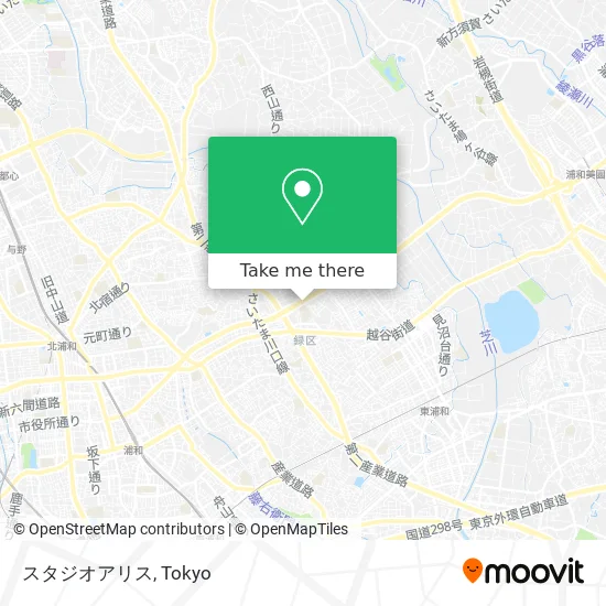 スタジオアリス map