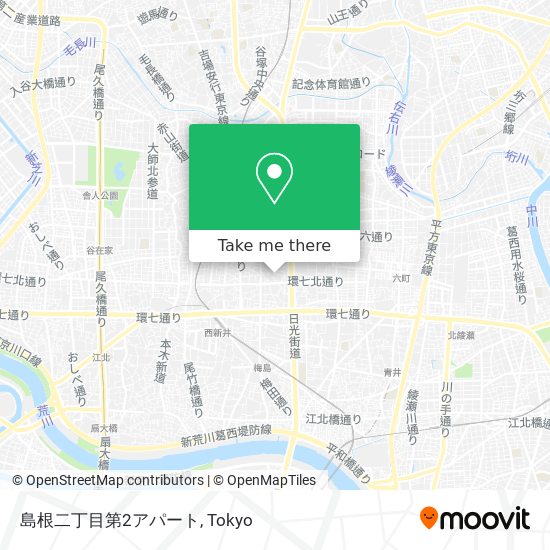 島根二丁目第2アパート map
