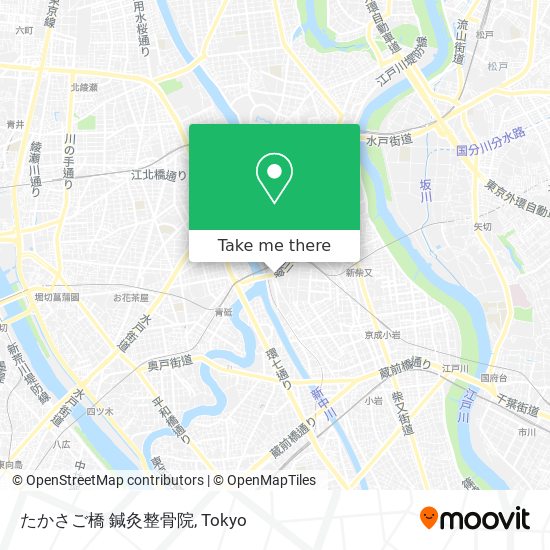 たかさご橋 鍼灸整骨院 map