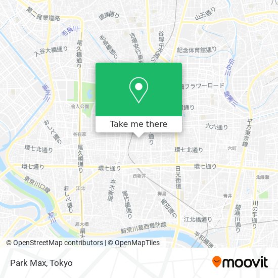 Park Max map
