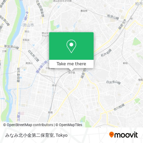 みなみ北小金第二保育室 map