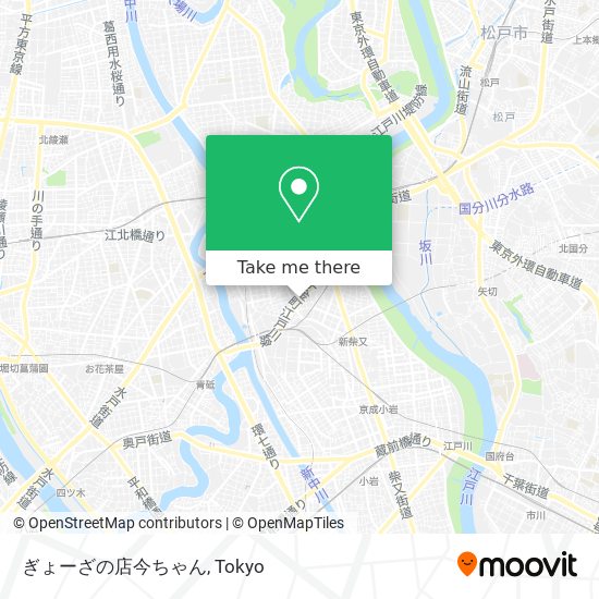 ぎょーざの店今ちゃん map