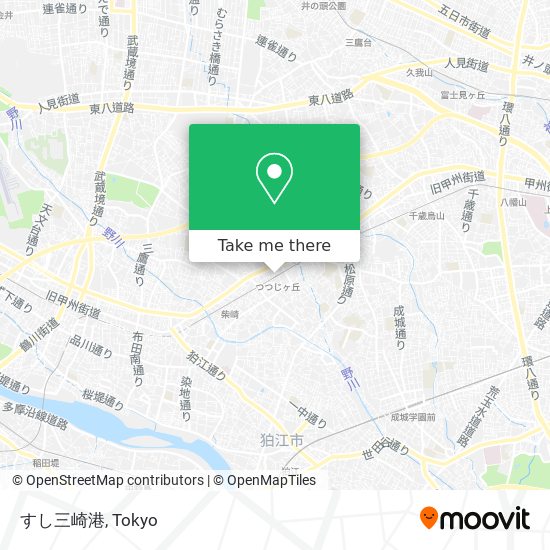 すし三崎港 map