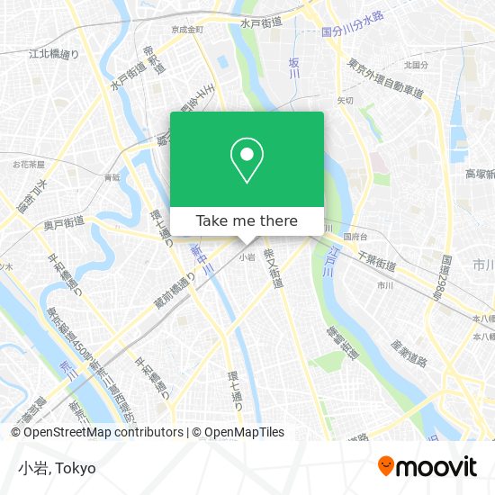 小岩 map