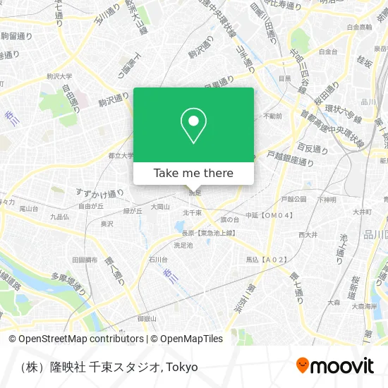 （株）隆映社 千束スタジオ map